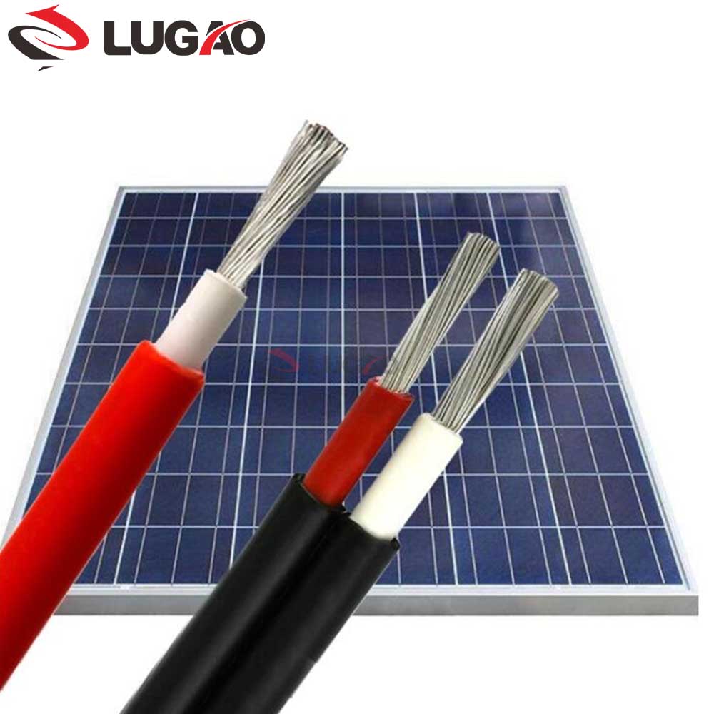 PV1-F 1.5-35mm² 1/1.8kV DC सोलर पॉवर सिस्टम टिन केलेली कॉपर केबल